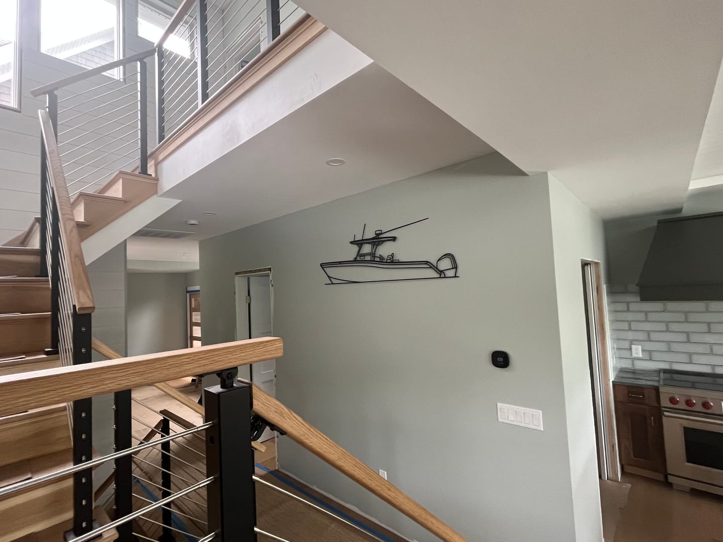 Customer photo review of 336 Canyon Silhouette Metal Wall Art