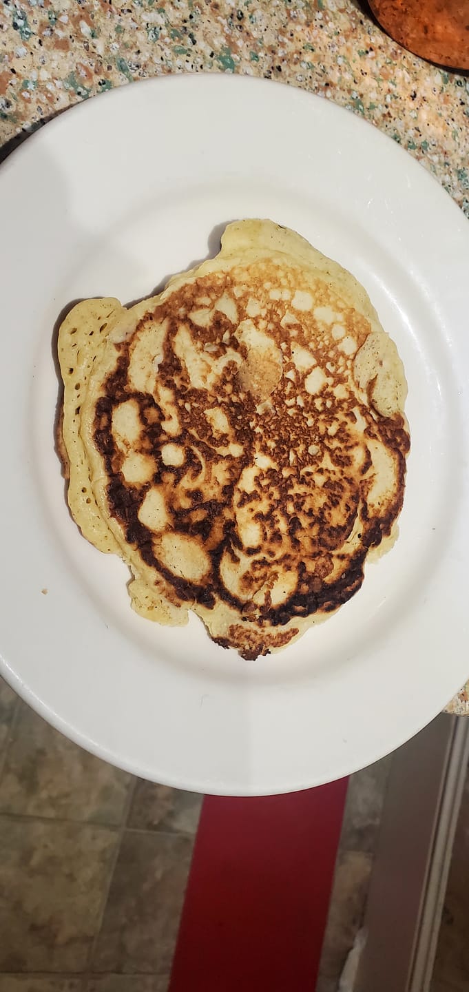 Customer photo review of Cousin T's 250th Anniversary Pancake & Waffle Mix (2 Pack)