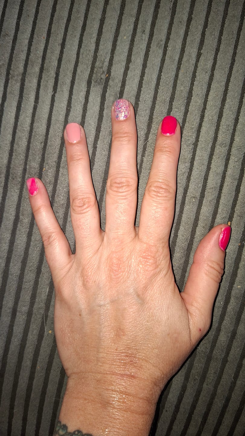 Customer photo review of Senorita Dipping Powder