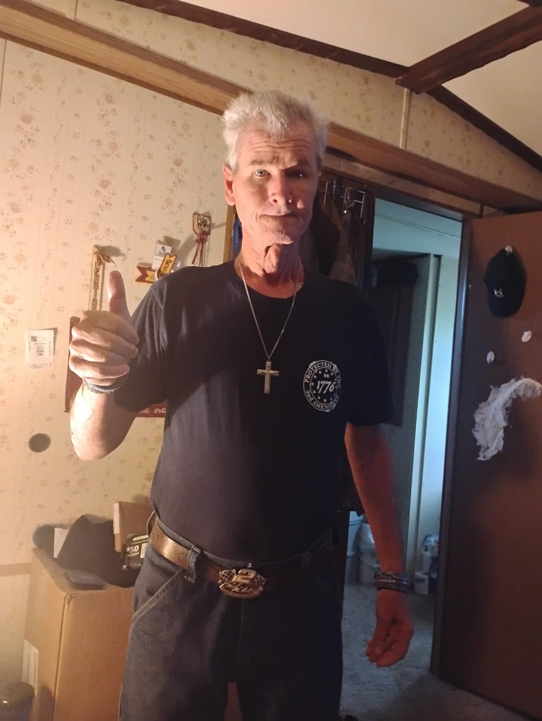 Customer photo review of I May Be Old T-Shirt