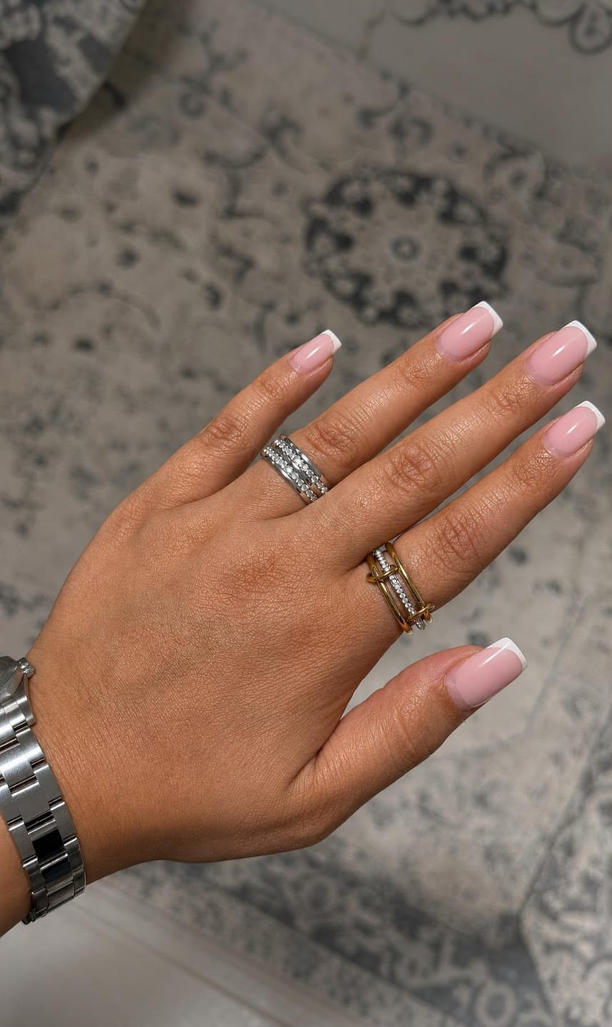 Customer photo review of Trinity Luxe Ring 18K vergoldet
