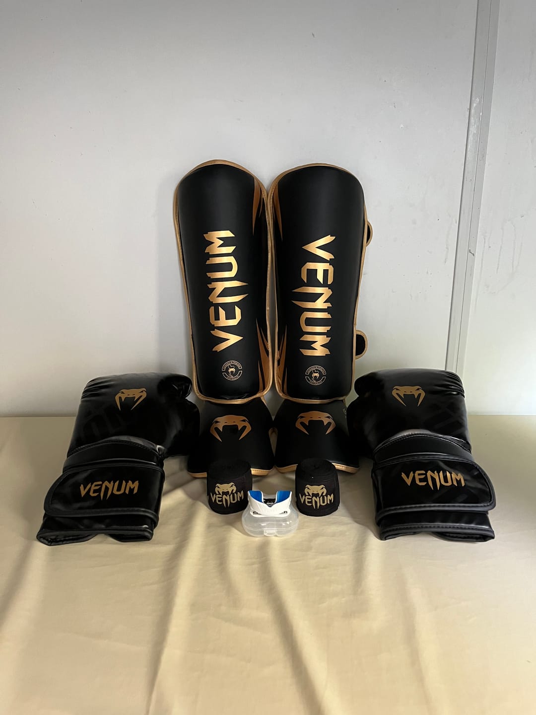 Customer photo review of Venum Bandages - Zwart/Goud