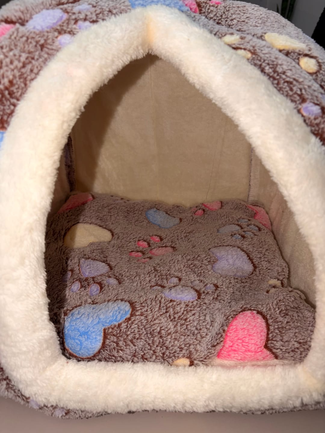 Customer photo review of Cama Cueva Daki Sweet Nest 40 x 40 cm