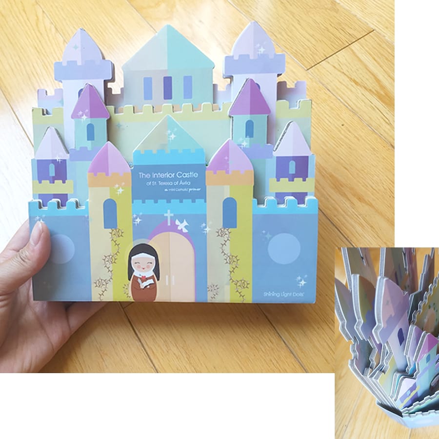 Customer photo review of 2025 Gold Medalist! - The Interior Castle of St. Teresa of Avila: A Mini Catholic Primer shaped book