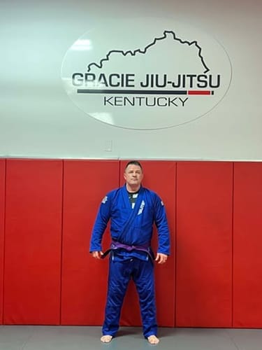 Customer photo review of Core Blue Brazilian Jiu Jitsu Mens BJJ Gi