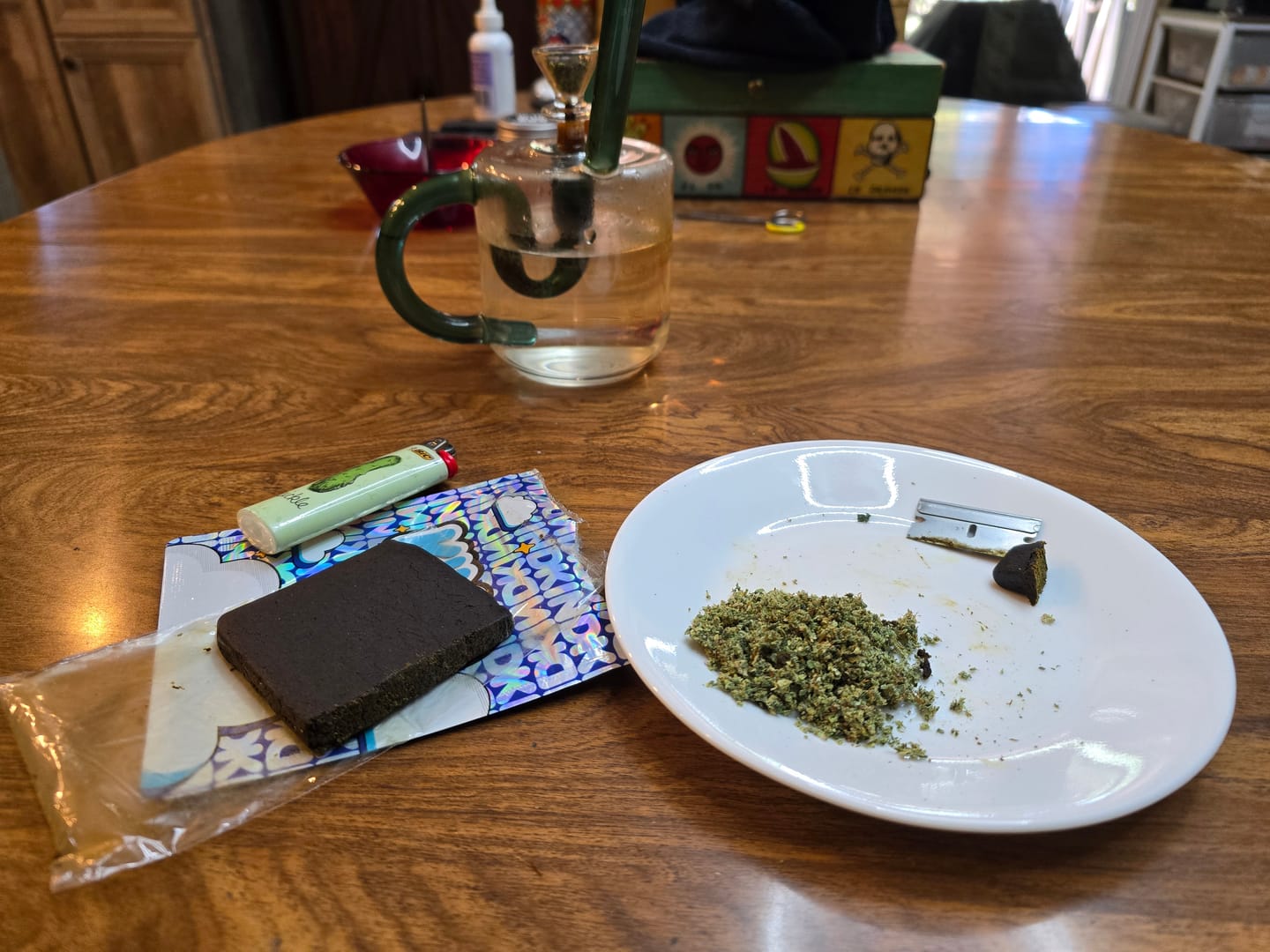 Customer photo review of Premium THCa Hash Bar