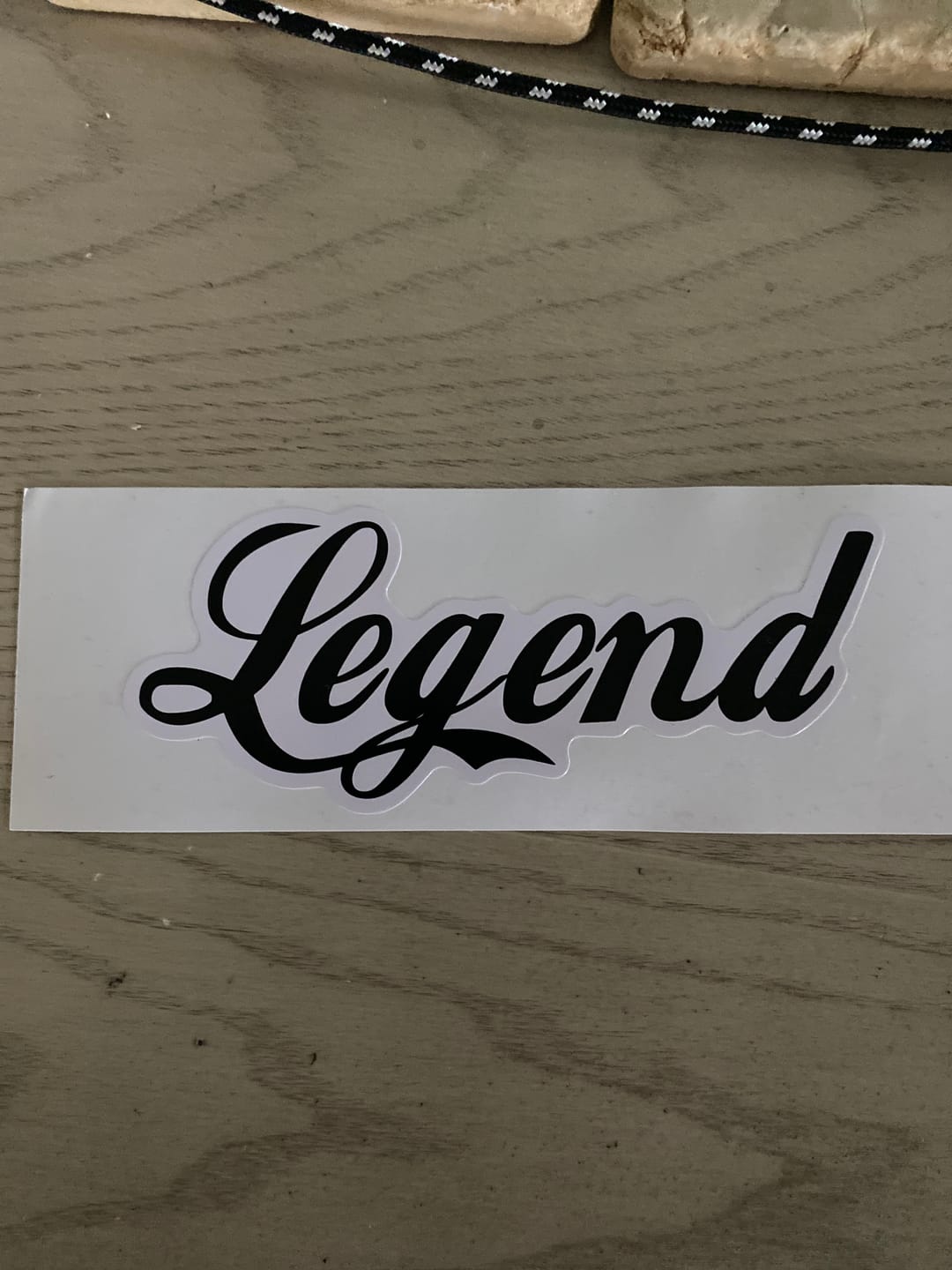 Customer photo review of LGND Decal