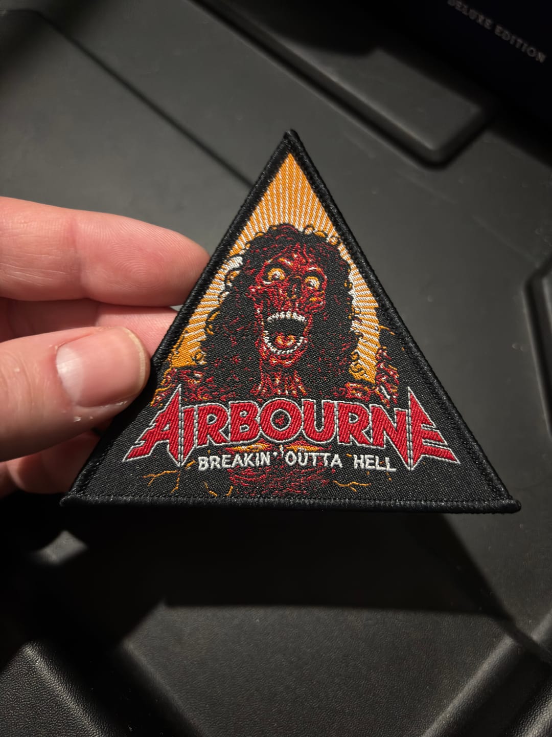 Customer photo review of Airbourne - Breakin' Outta Hell - Patch
