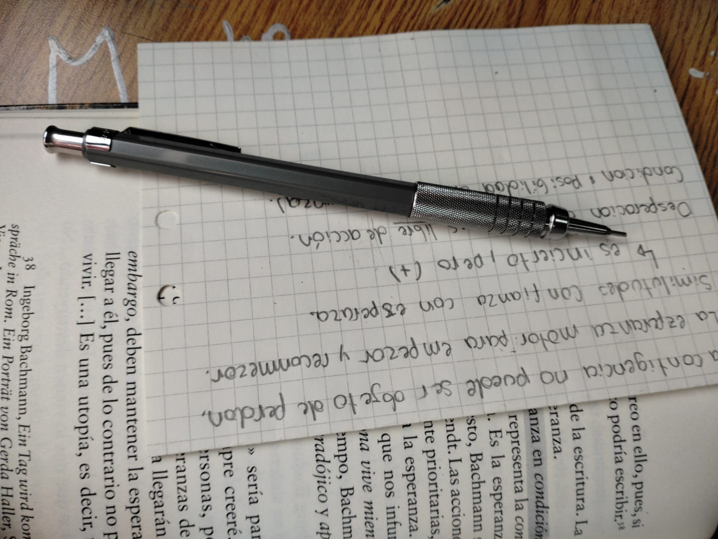 Customer photo review of Pentel - Portaminas Graphgear 500