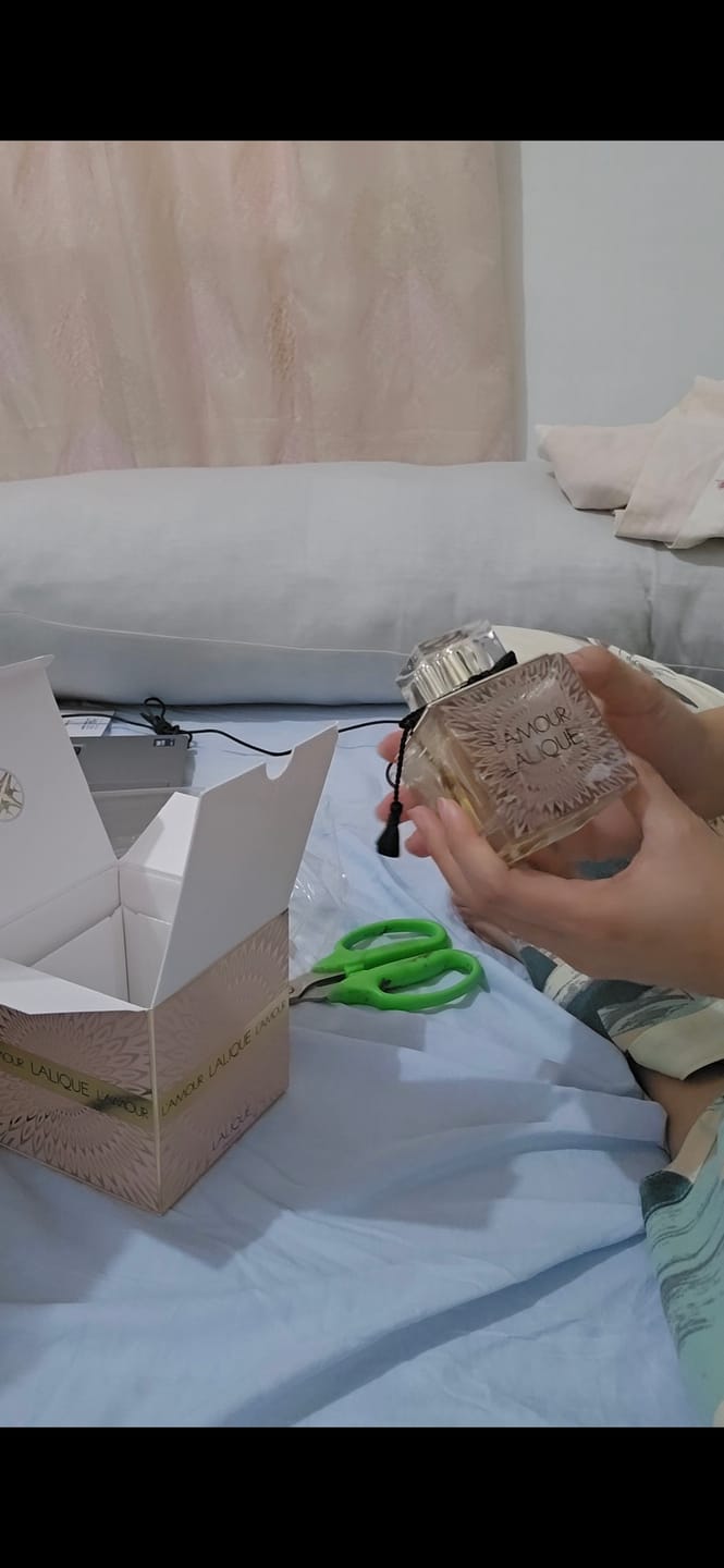 Customer photo review of Lalique L'Amour EDP 100ml