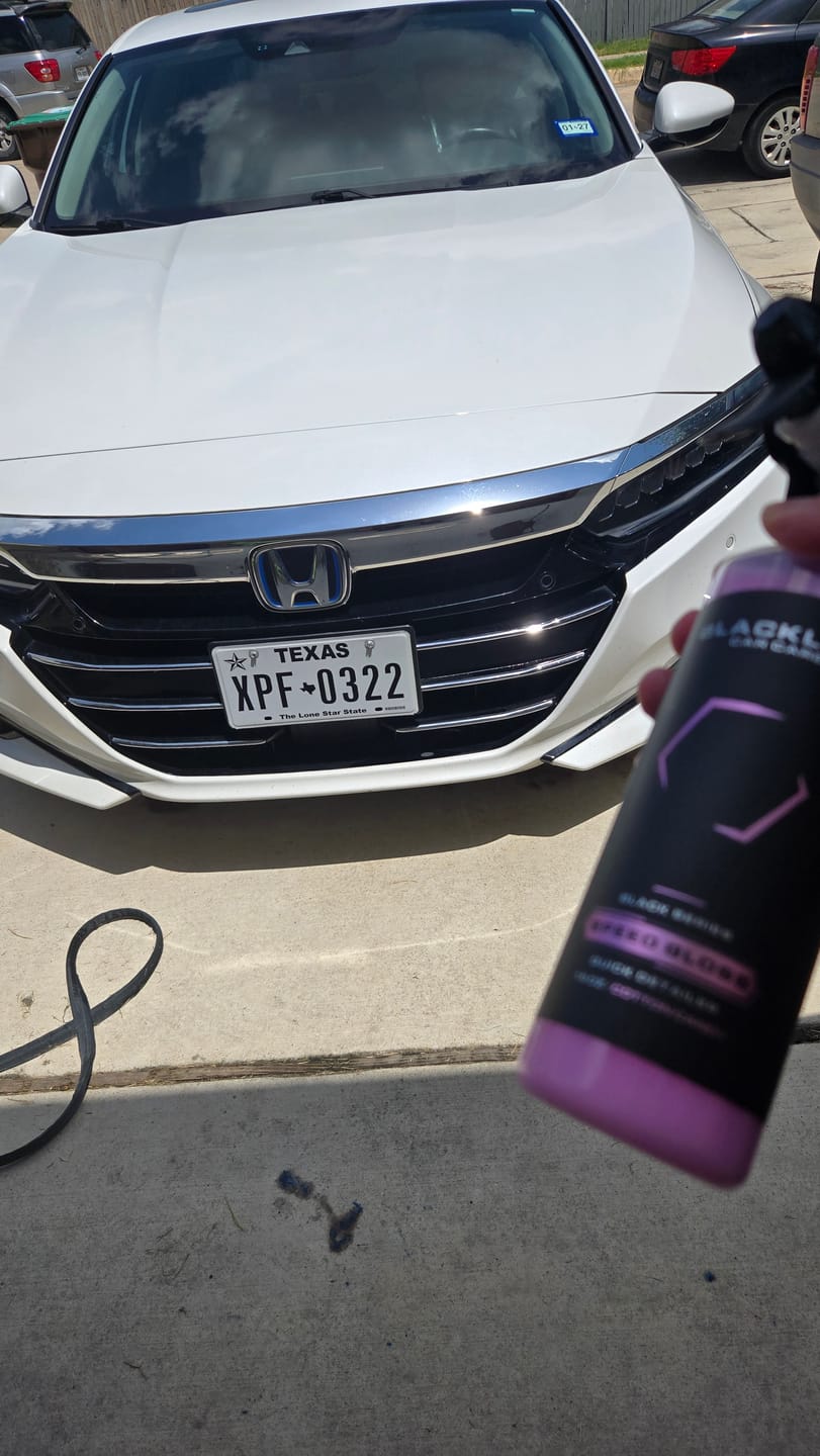 Customer photo review of BLACKLINE® SPEED GLOSS QUICK DETAILER