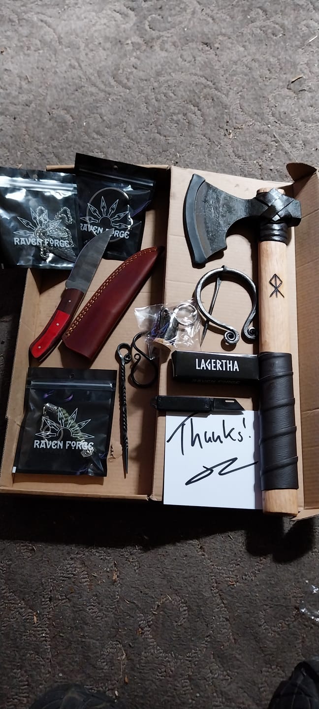 Customer photo review of Mystery Viking Box