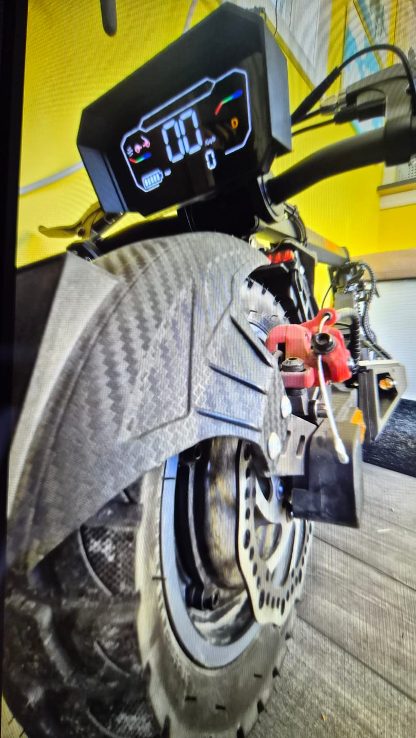 Customer photo review of Backfire M8 Electric Scooter with GPS and Samsung Battery