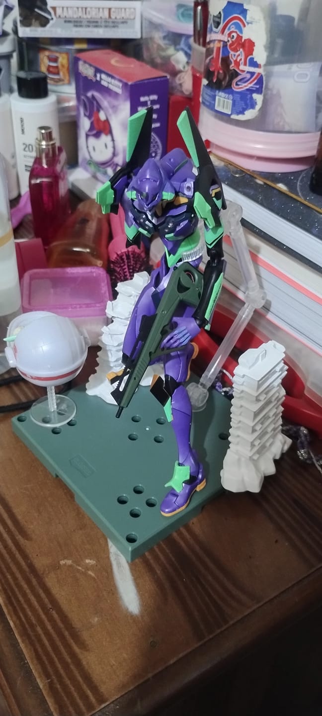 Customer photo review of Evangelion 01 - Action Edition  - Model Kit Articulado - BLOKEES