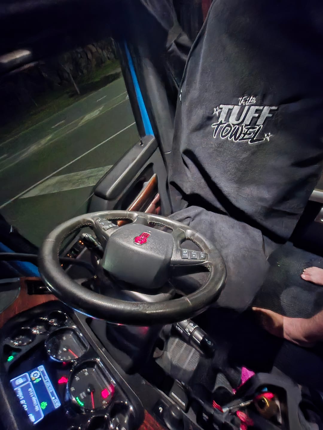 Customer photo review of Waterproof Car Towel Seat Cover