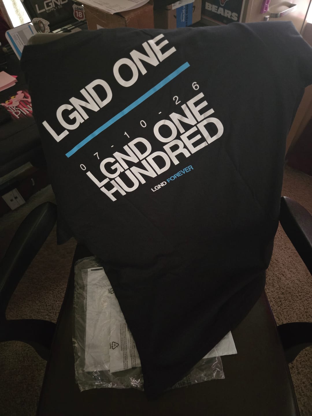 Customer photo review of LGND Legacy Tee 02