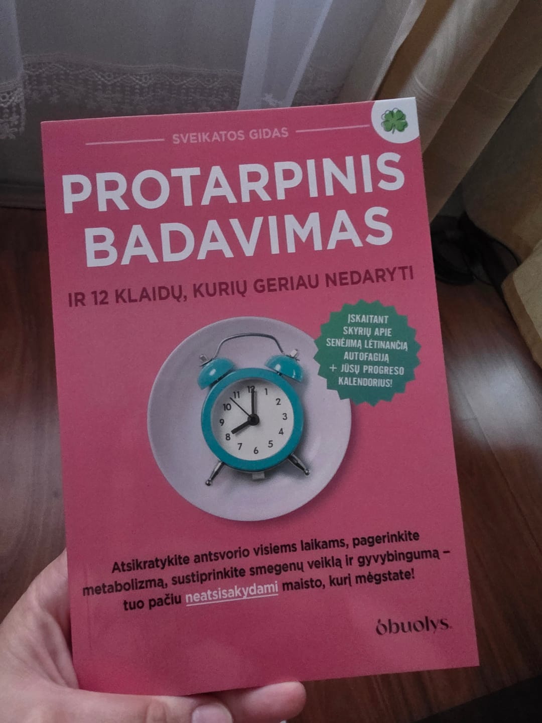 Customer photo review of Protarpinis badavimas: sveikatos paslaptis ir 12 klaidų, kurių geriau nedaryti