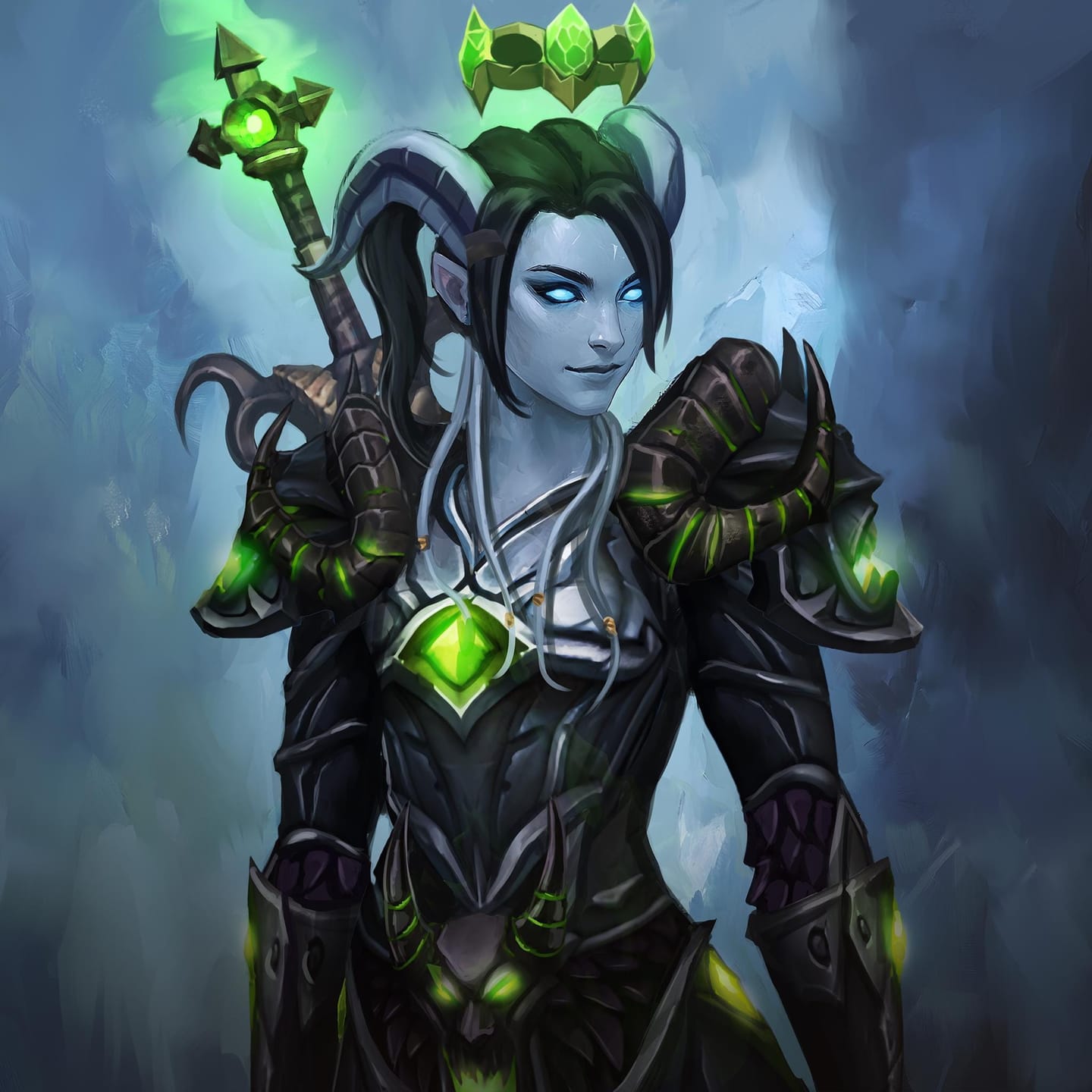 Customer photo review of Game Character Portrait