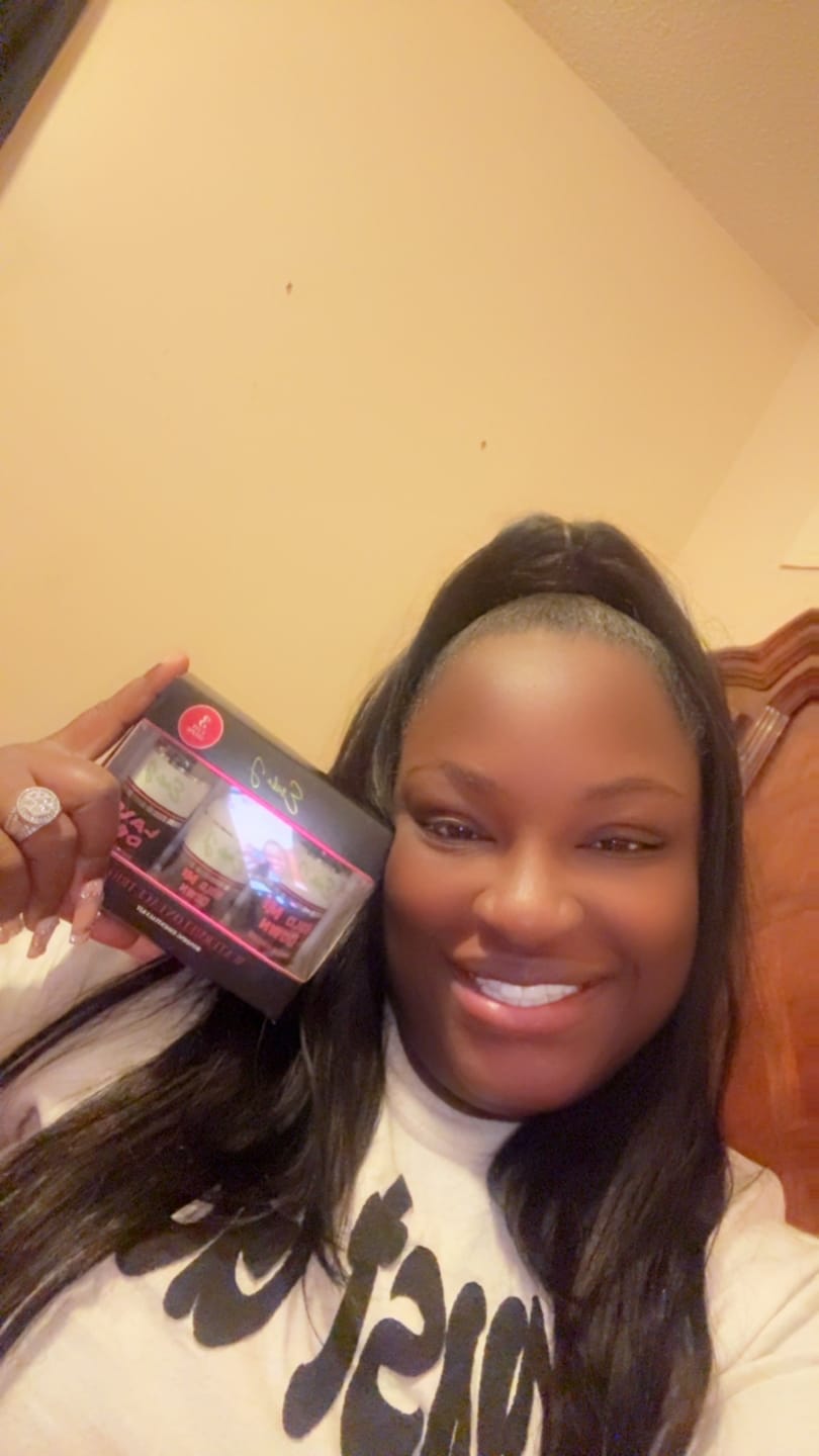Customer photo review of Watermelon Lace Trio Kit