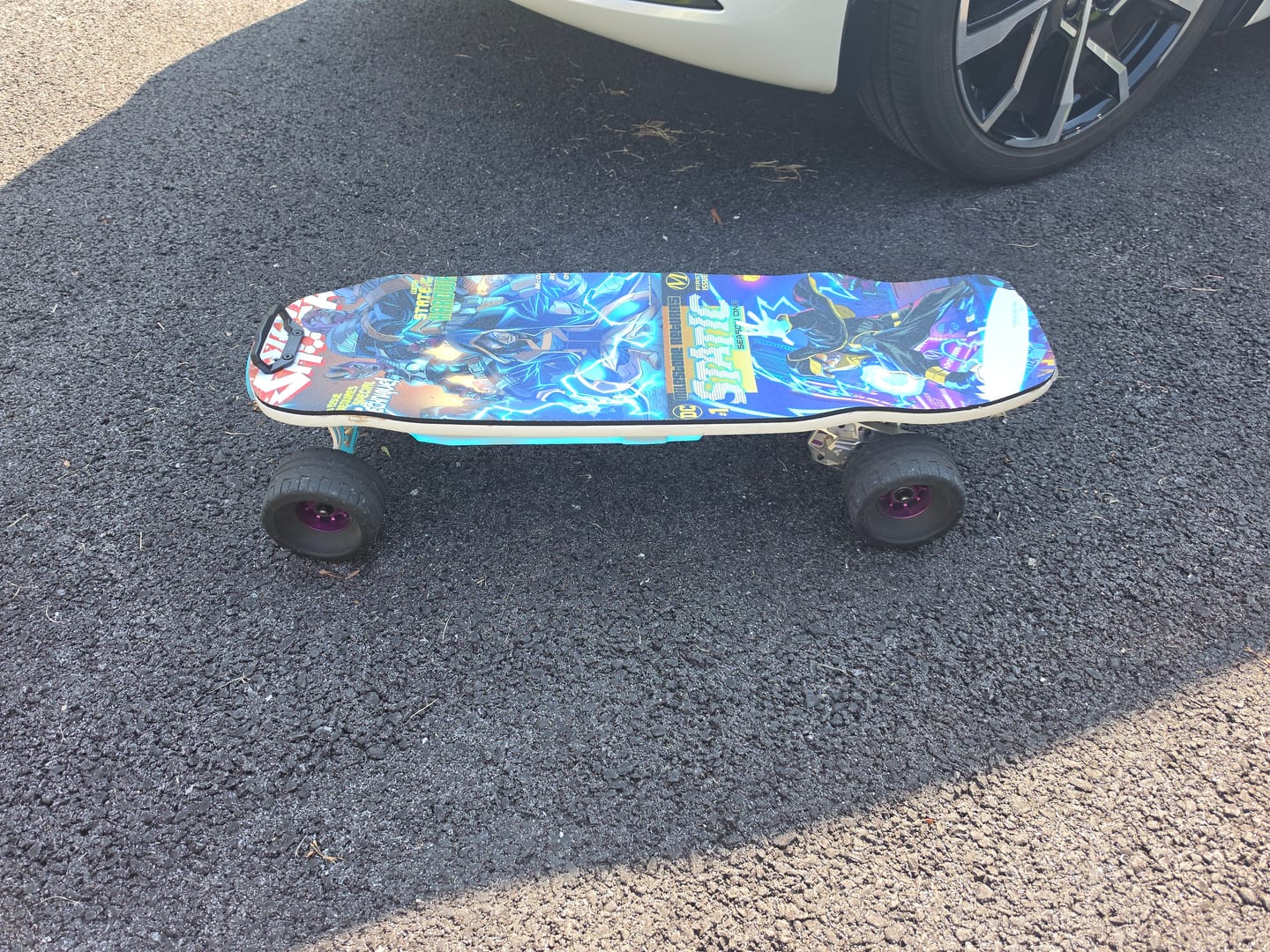 Customer photo review of Acedeck® Stella Blizzard-Most Powerful Portable Electric Skateboard & Shortboard
