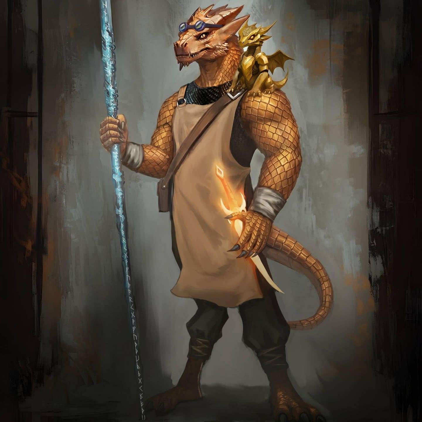 Customer photo review of D&D Character Art