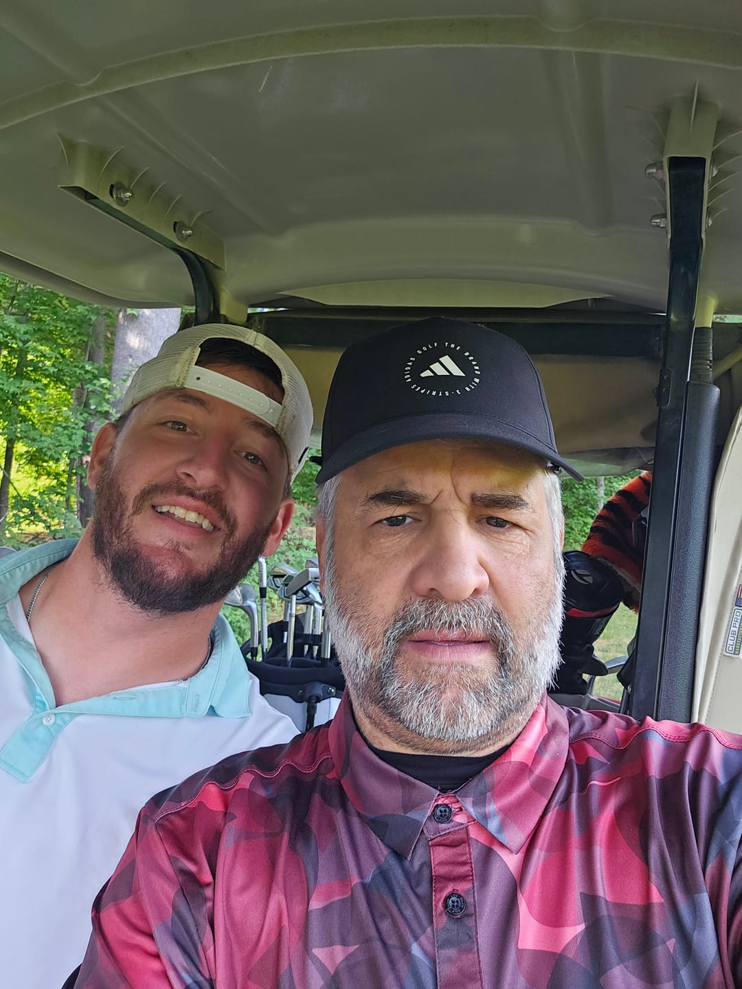 Customer photo review of Tropical Mist Golf Polo