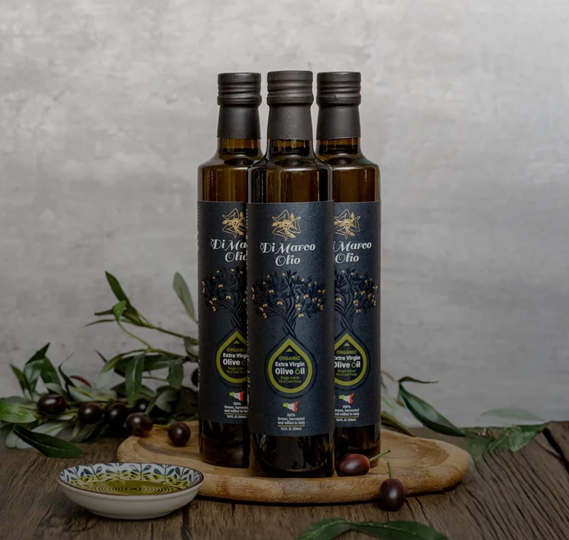Customer photo review of Di Marco Olio Sicilian Olive Oil