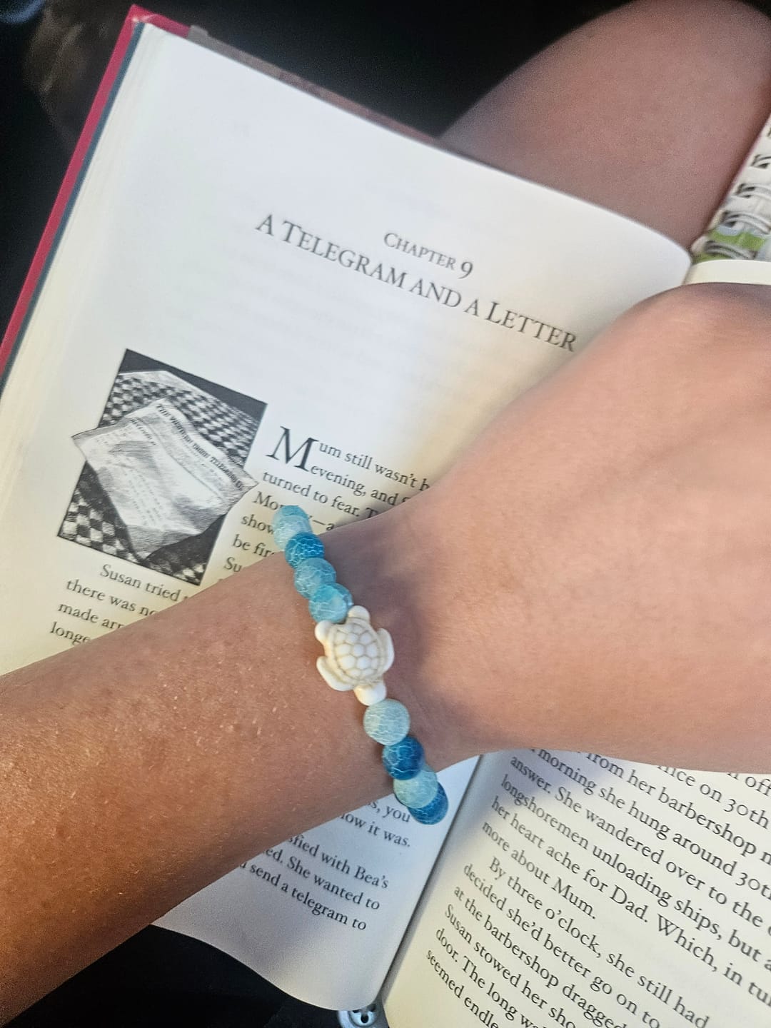 Customer photo review of The Journey Bracelet