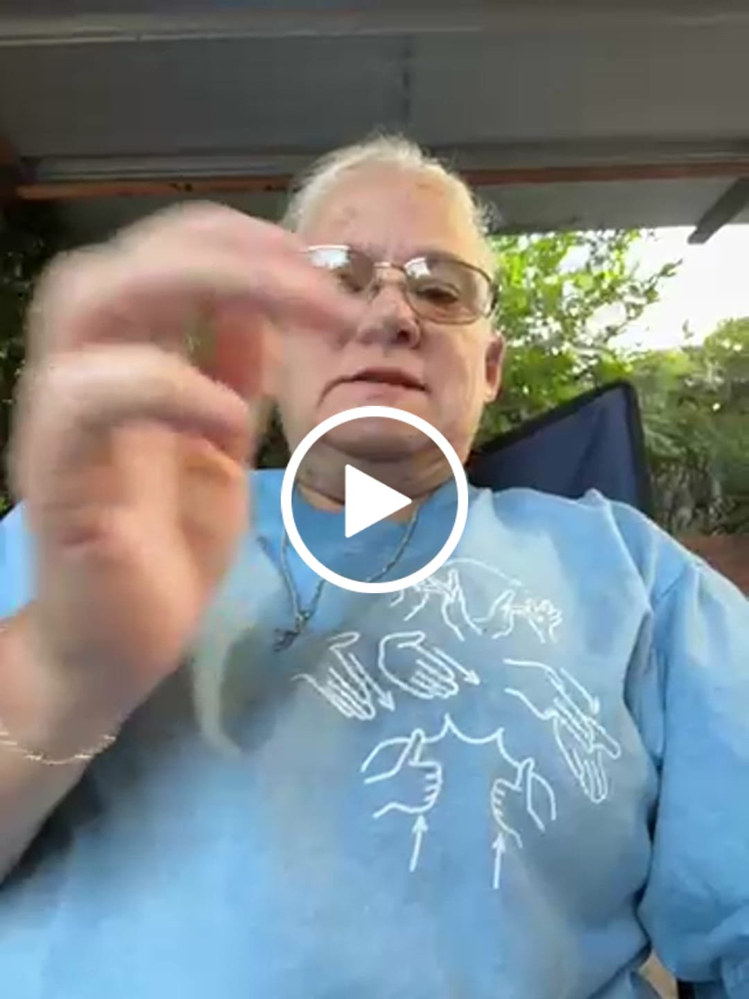 Customer video review of THE WAY ASL T-SHIRT