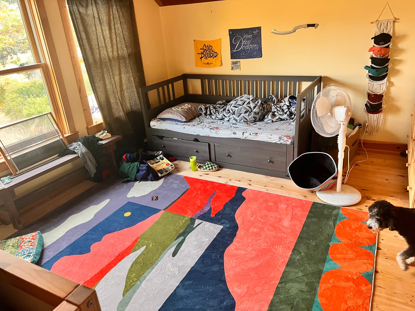 Customer photo review of Vintage Landscape Area Rug by Sophie Deller