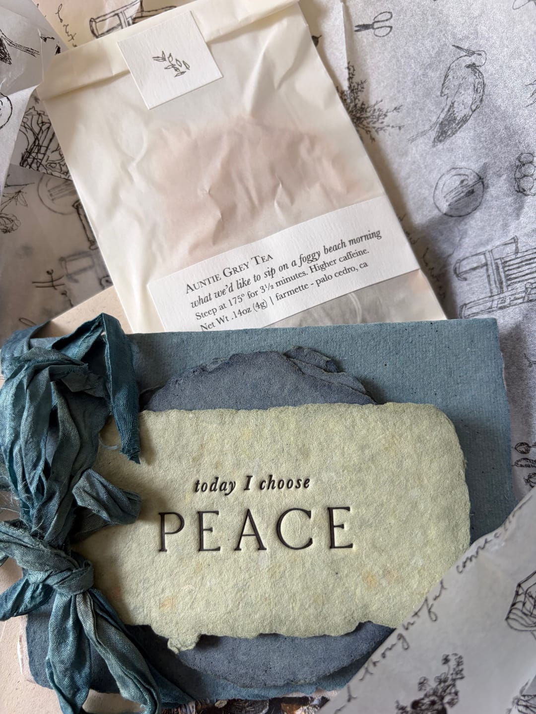 Customer photo review of Monthly Artisan Card Subscription