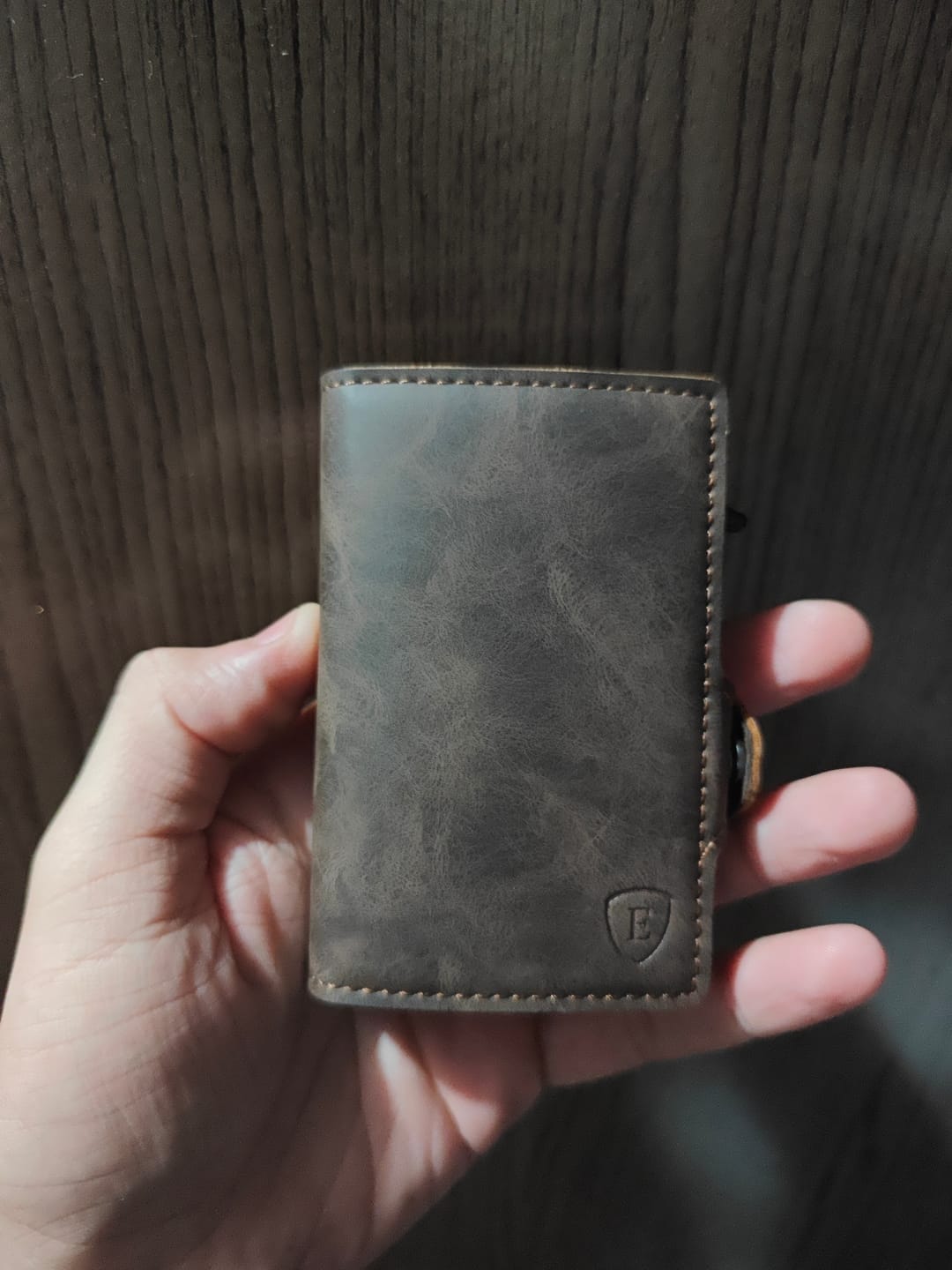 Customer photo review of E-DARK BROWN