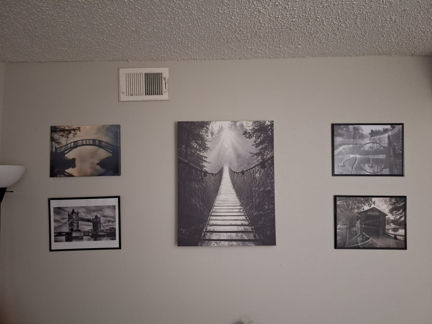 Customer photo review of Black and White Bridge