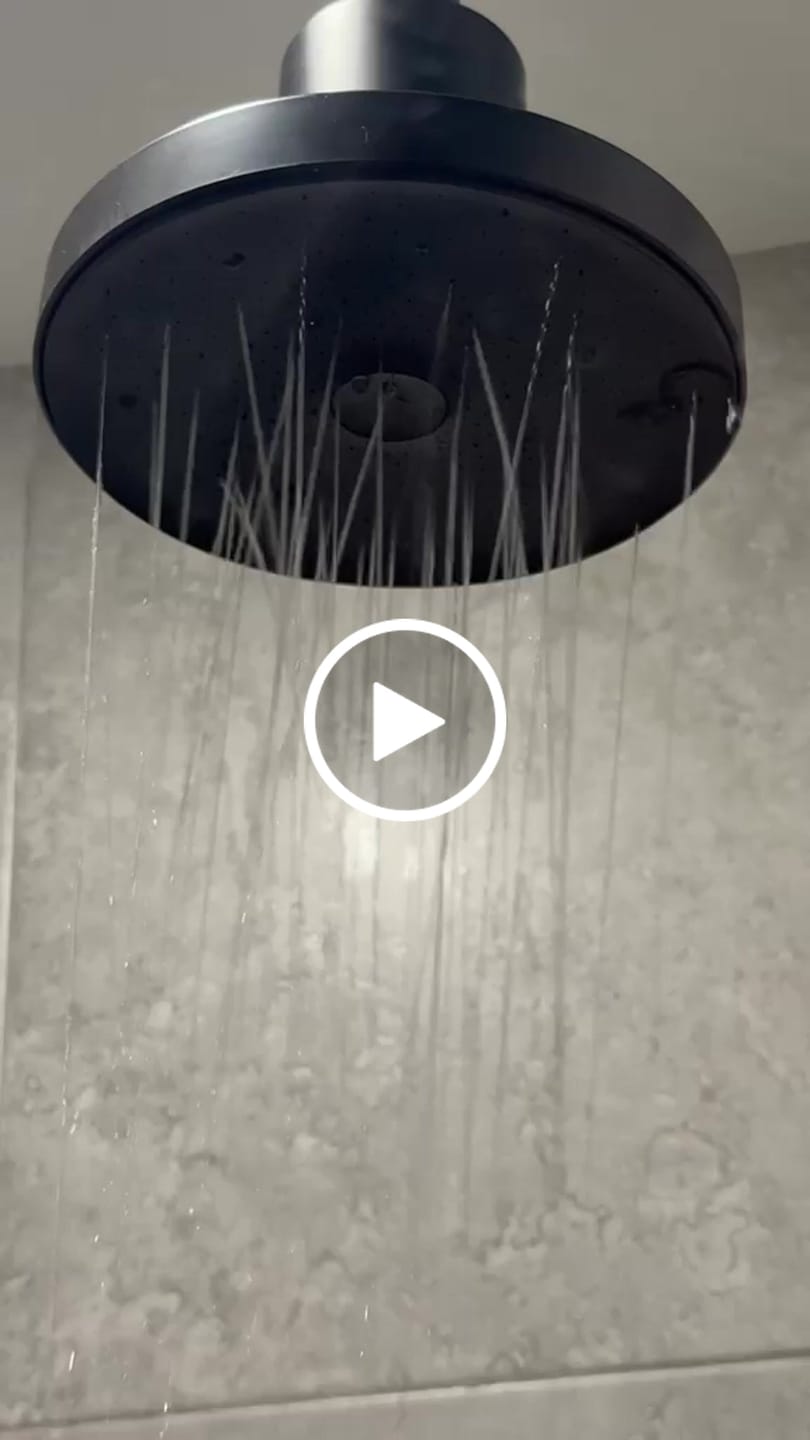 Customer video review of Ducha Purificadora Aguacero