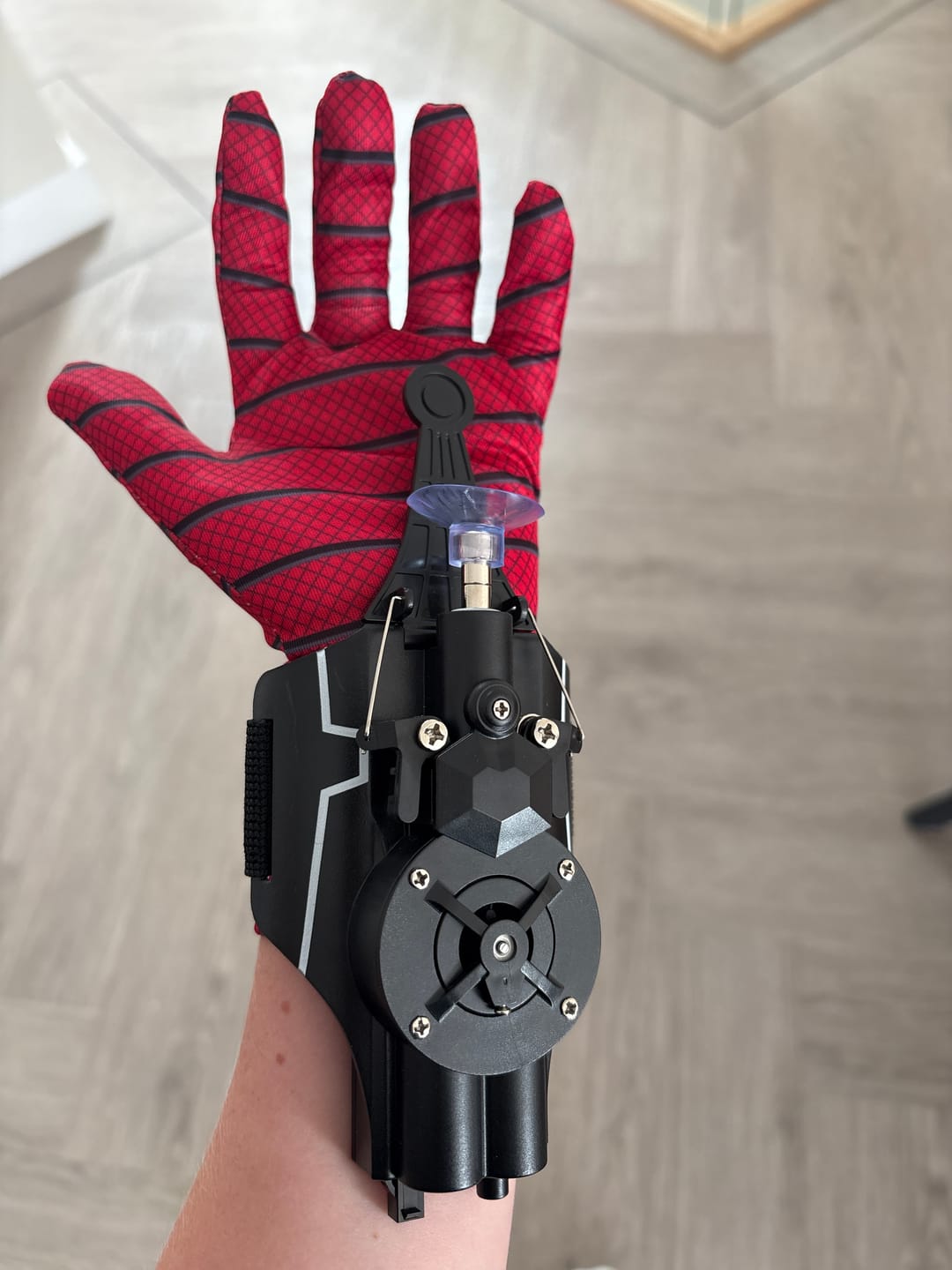 Customer photo review of [NEW] Spidey Gear™ - Magnetic Web Shooter
