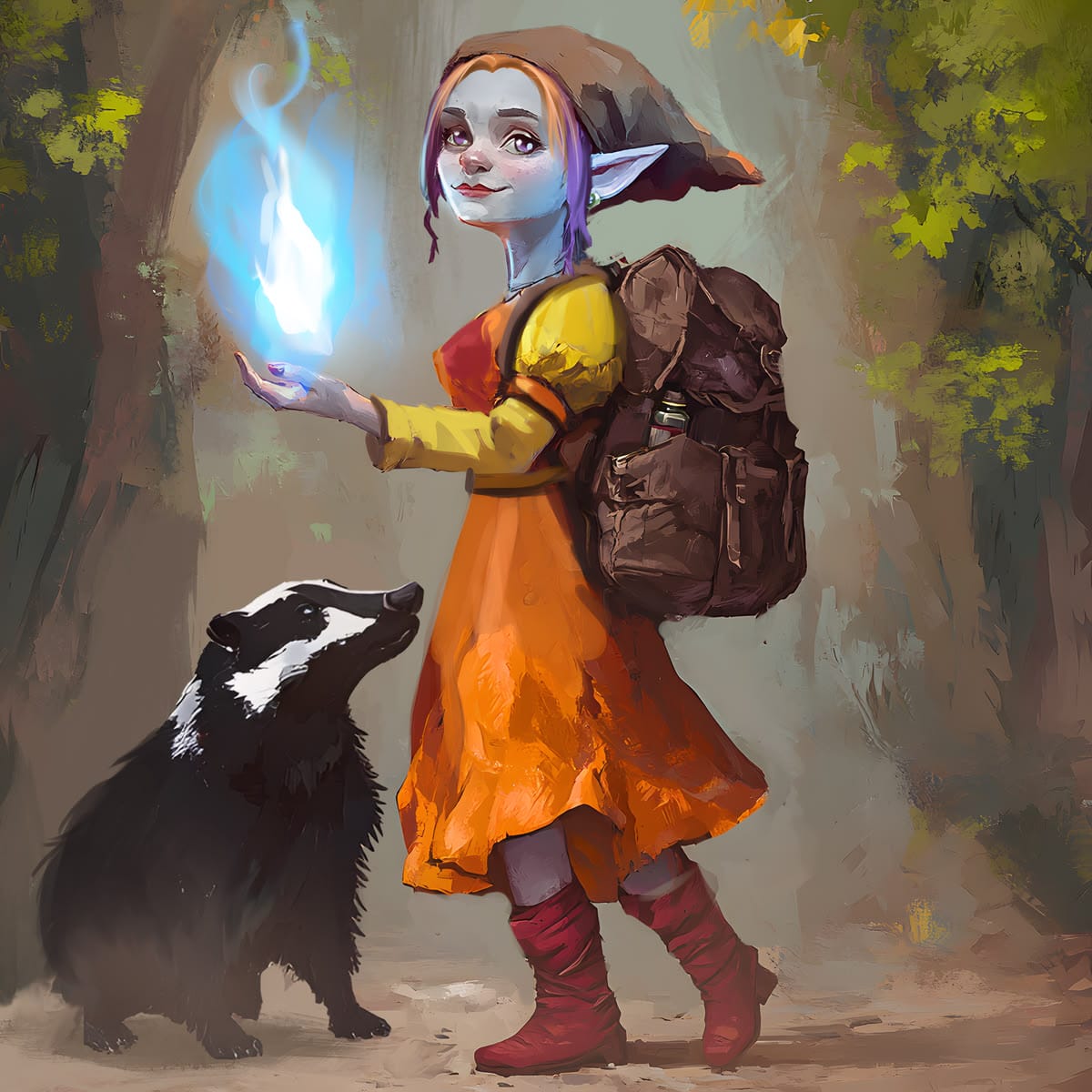 Customer photo review of D&D Character Art