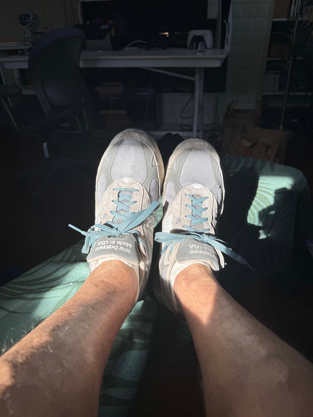 Customer photo review of New Balance Replacement Shoe Laces