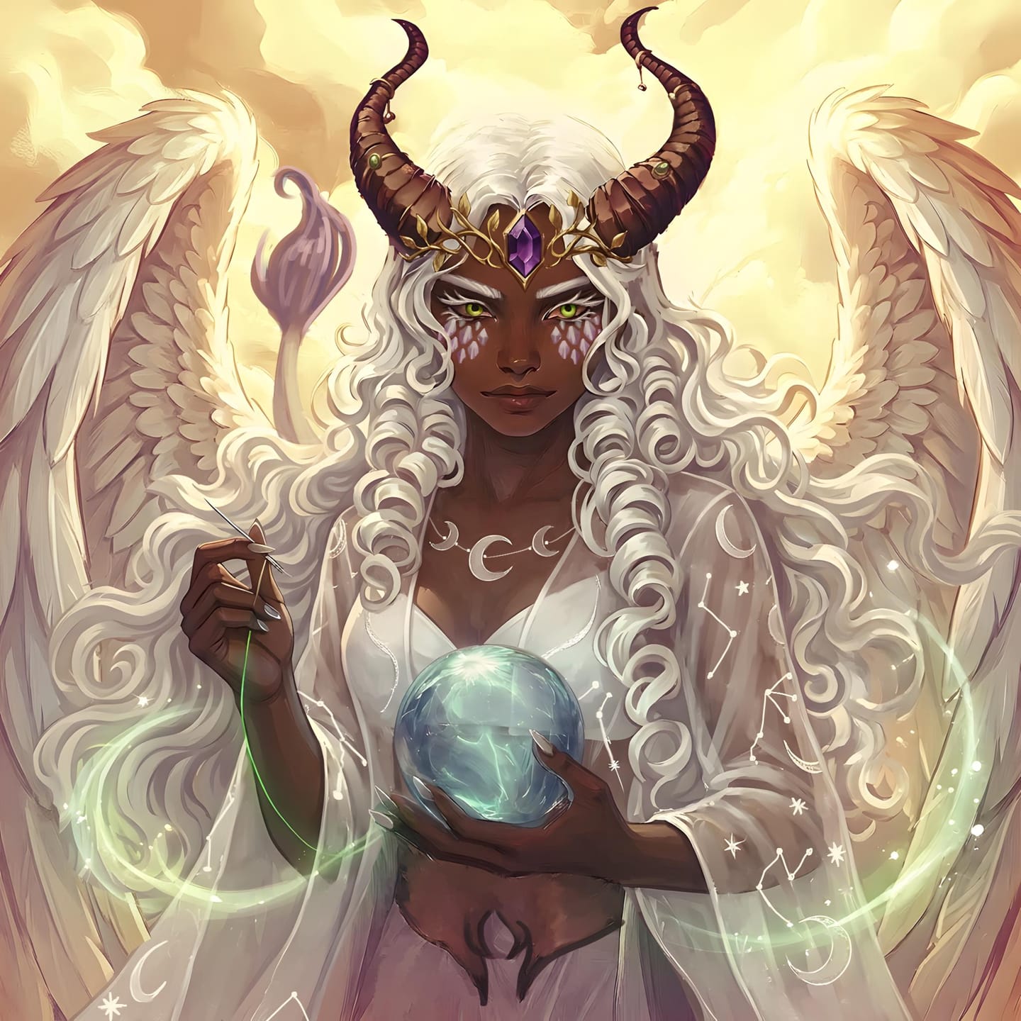 Customer photo review of D&D Character Art