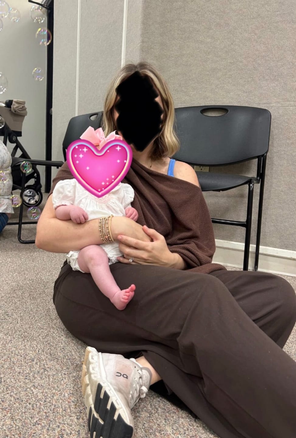 Customer photo review of Nestling Baby™ Nursing Cover