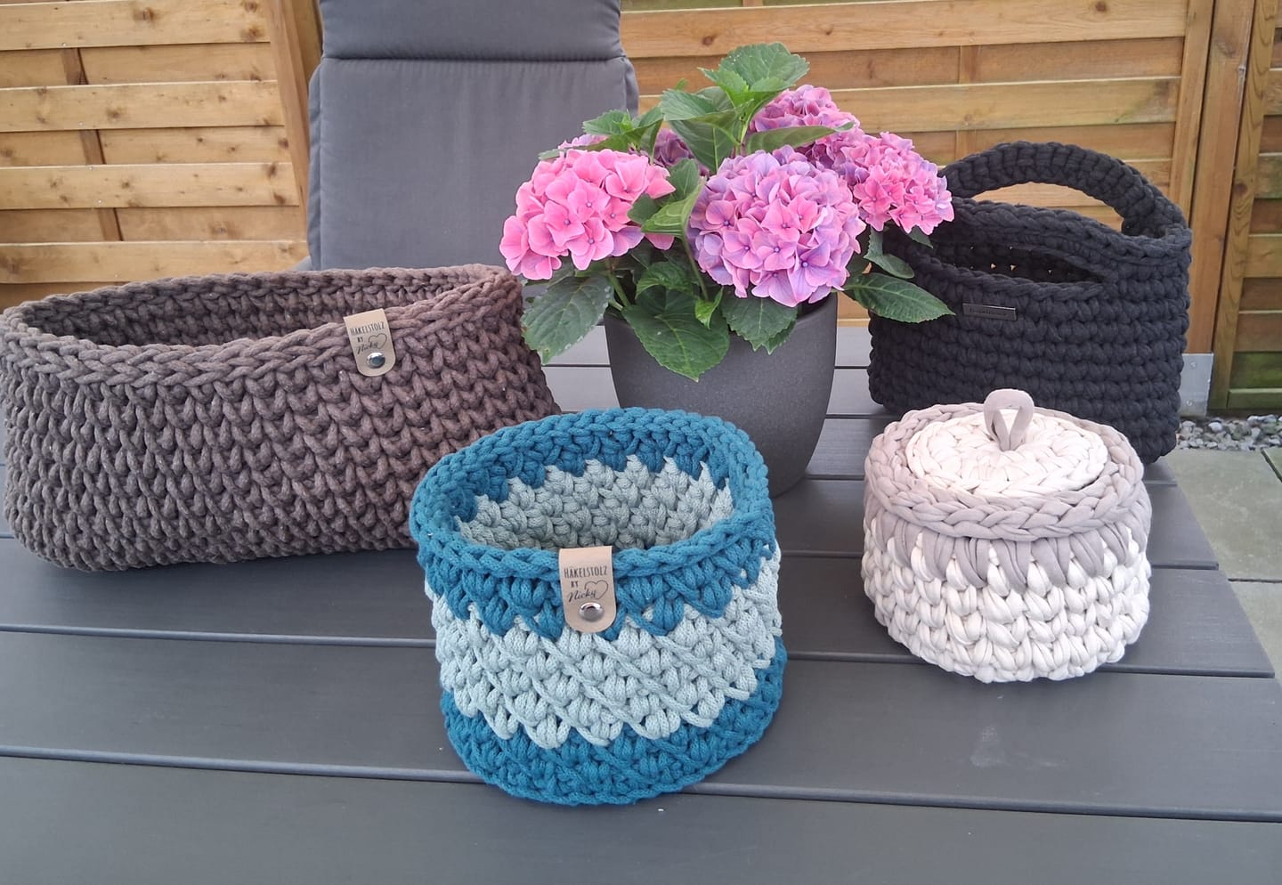 Customer photo review of Kunstleder-Labels mit Chicago Screws - Personalisierte Labels