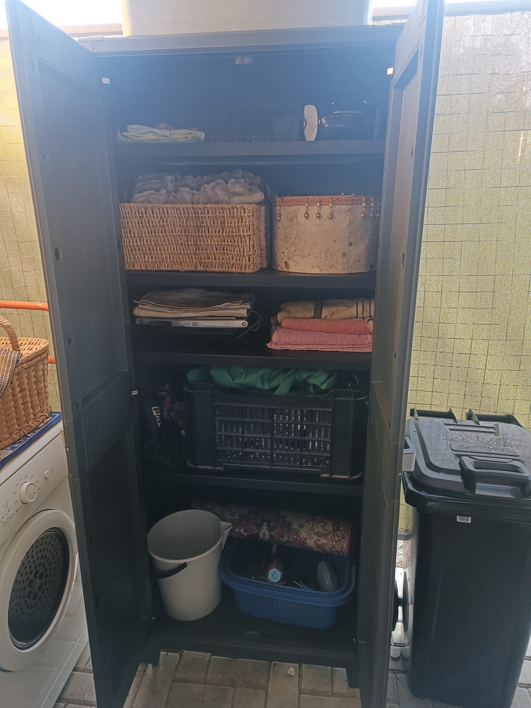 Customer photo review of Moby Tall Cabinet