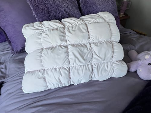 Customer photo review of Lune & Willow Pillow