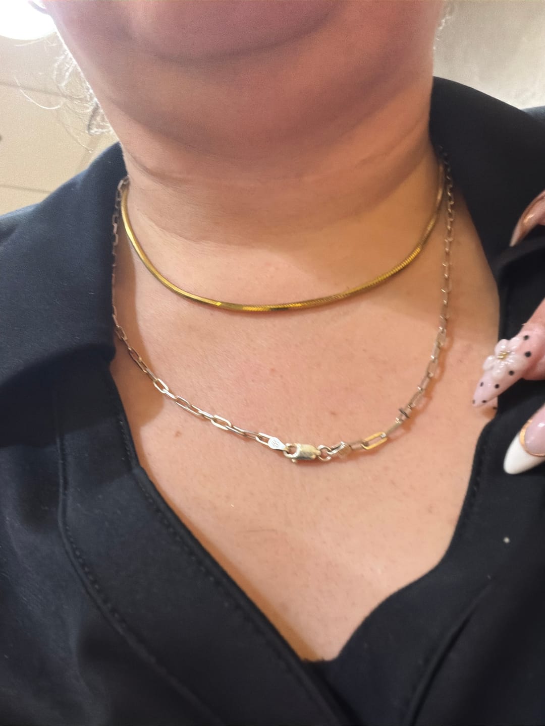 Customer photo review of Nara Necklace