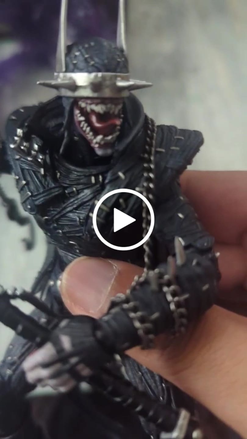 Customer video review of Dark Nights: Metal - The Batman Who Laughs Action Figure