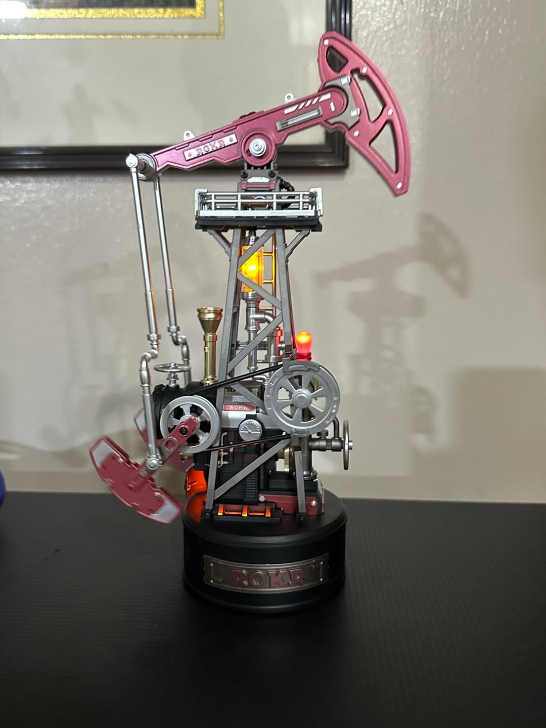 Customer photo review of Mechmix Oil Pump Jack DIY Mechanical Kit