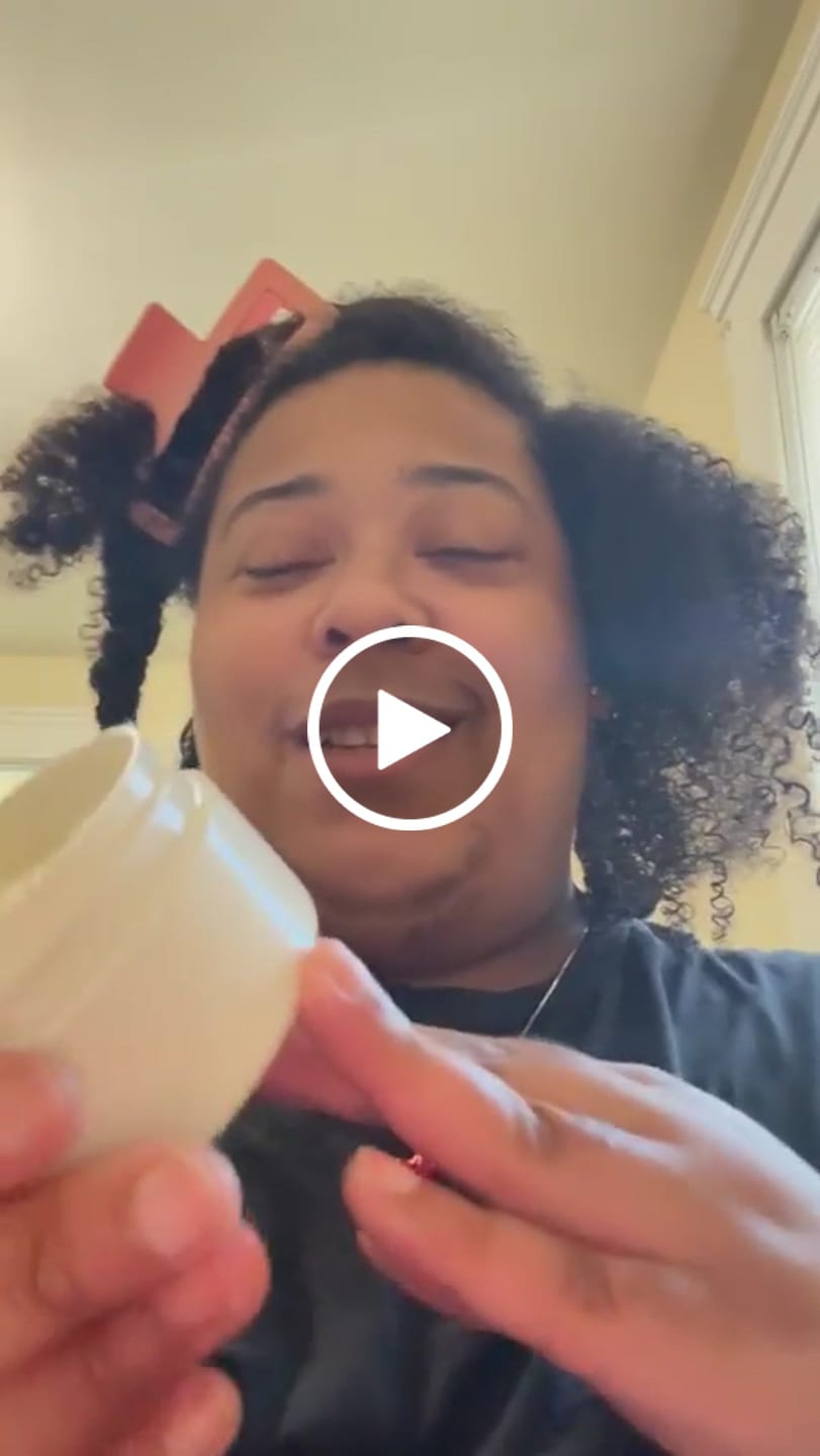 Customer video review of Revitalizing Hair Butter