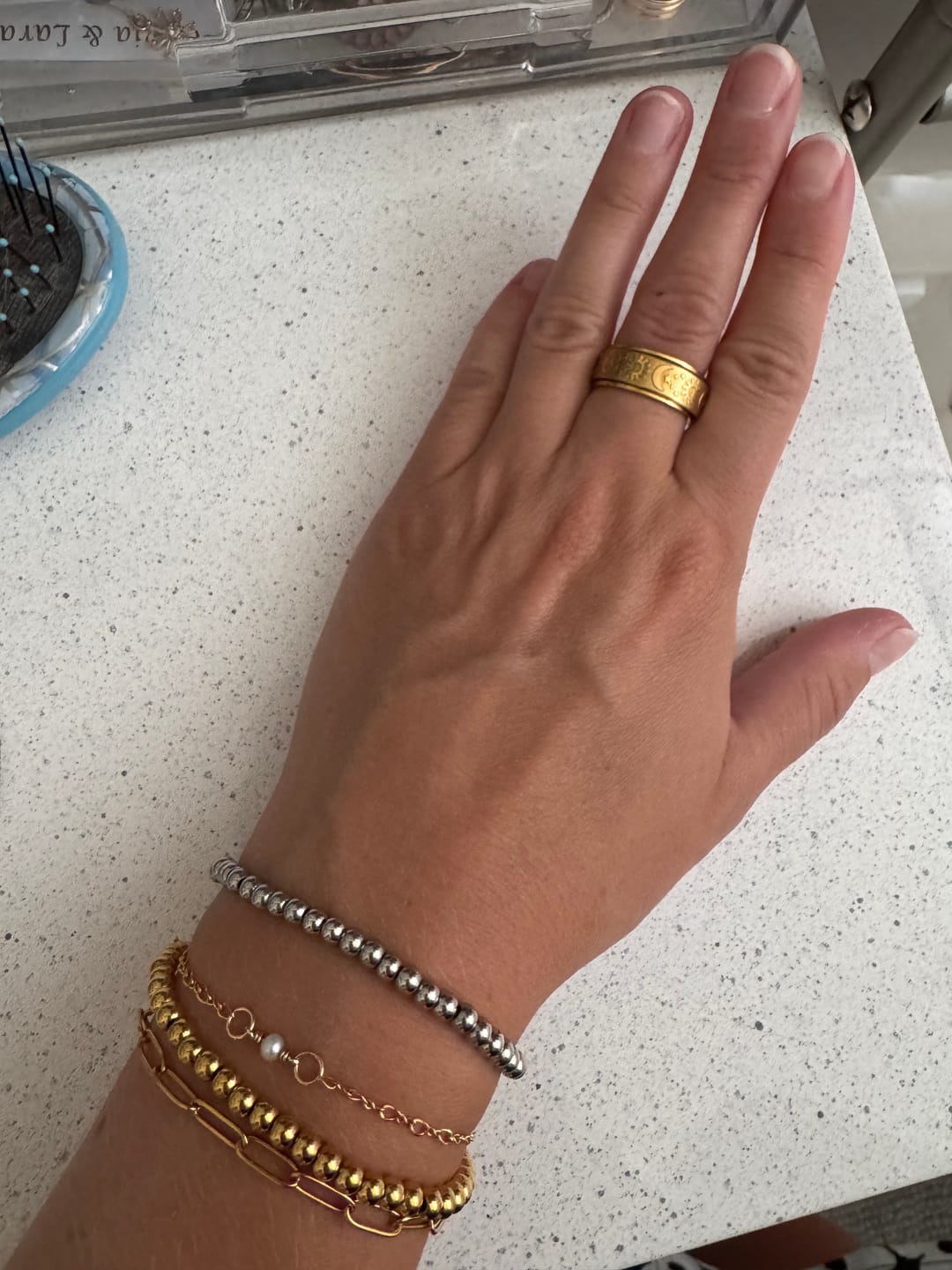 Customer photo review of Spins Celestial Ring