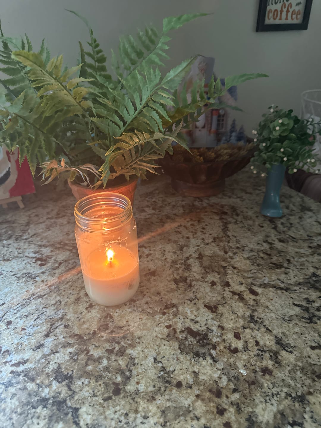 Customer photo review of Banana Nut Bread | Mason Jar Soy Candle