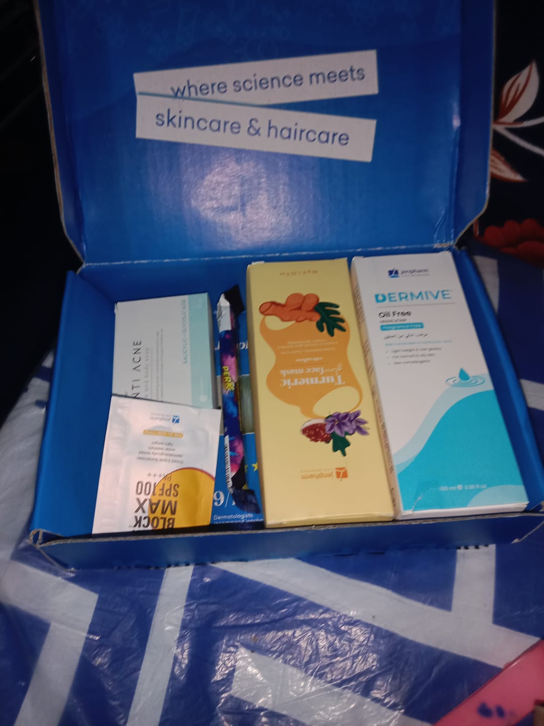Customer photo review of Dermive Oil-Free Fragrance Free Moisturizer