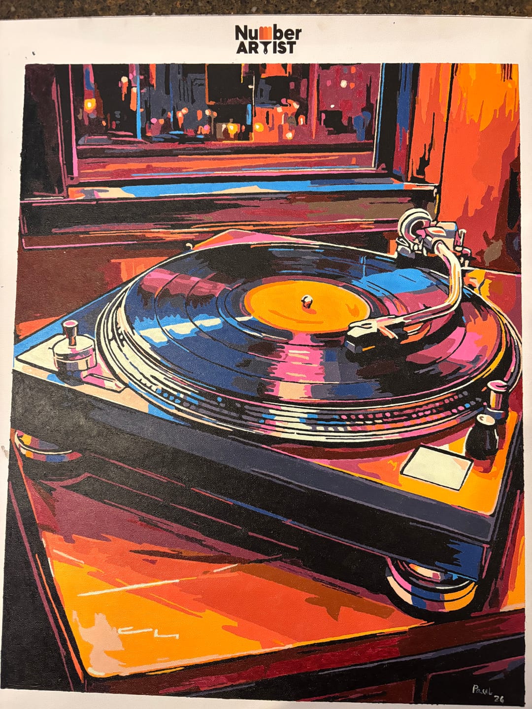 Customer photo review of Vibrant Turntable